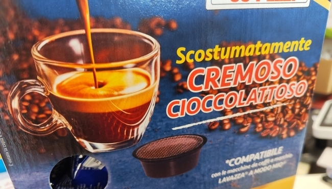 Caff Barbaro miscela Blu | 60 capsule compatibili A Modo Mio